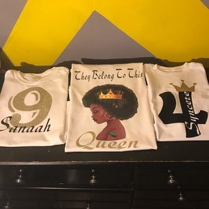 Customized T-shirts, Hoodies and more!